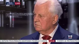 Кравчук: На Донбассе мне говорили, что украинского языка нет, а Тараса Шевченко я сам придумал