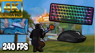 [4K] 240hz Ranked Unreal Chaper5 Season 2 Win🏆Steelseries ApexProTKL ASMR Chill🤩