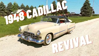 1948 Cadillac First Start In 25 years!