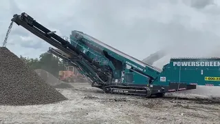 Powerscreen 320 Impact Crusher and Chieftain 1700