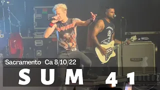 Sum 41 - Full Concert | Live | HD | Ace Of Spades | Sacramento Ca 8/10/22