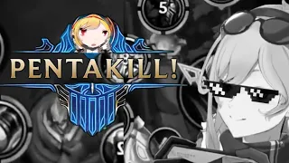 Hanya Momen Kaela dapet Pentakill || Kaela :🙂🙂🙂