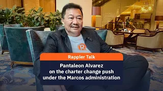 Rappler Talk: Pantaleon Alvarez on charter change push under Marcos gov’t