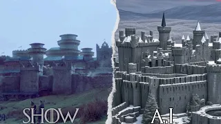 House Stark & Winterfell but It's Ai Generated