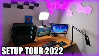 GAMING SETUP TOUR 2022! | Kaje MG