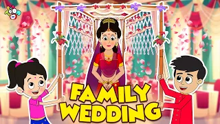 Family Wedding | Gattu Chinki and Wedding | Hindi Stories | Hindi Cartoon | हिंदी कार्टून