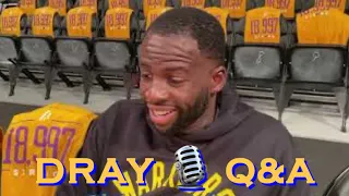 📺 Entire DRAYMOND GREEN interview from Warriors morning shootaround b4 LA Lakers on Opening Night