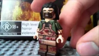 custom LEGO Texas chainsaw massacre: the beginning leatherface minifigure