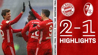 Record Lewy & Müller secure victory! Highlights FC Bayern vs. SC Freiburg 2-1