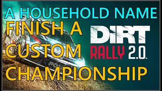 Dirt Rally 2.0: A Household Name Trophy Guide