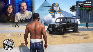 😱Я Перенес GTA San Andreas в GTA 5 и вот что получилось | Реакция на King Dm