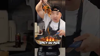 Spicy Stir-Fry Pork (Jeyuk Bokkeum) 🔥🥵🍖