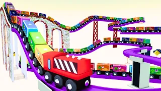 Long Train Fun Ride 2 -Toy Factory
