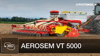AEROSEM VT 5000 pneumatische gezogene Säkombinationen – Walkaround | PÖTTINGER