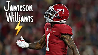 Jameson Williams 'Best WR in the Country' 2021 Highlights 🔥⚡