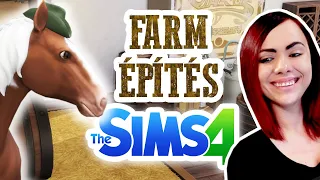 FARM / FARMHÁZ ÉPÍTÉS! - The Sims 4 - Horse Ranch