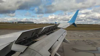 Boeing 737-800 посадка во Внуково (VKO)