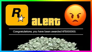 FREE Money Gifts From Rockstar Games In GTA 5 Online Is MISSING & Players Are FURIOUS!