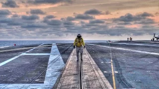 On The Flight Deck – USS Dwight D. Eisenhower Flight Operations