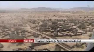 Soudan, l'armée du Nord bombarde le Sud