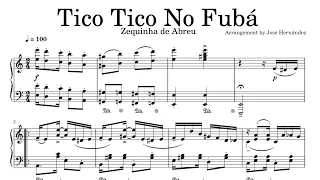 Tico-Tico No Fubá by Zequinha De Abreu | Piano Solo + Sheet Music | ChochePiano