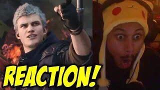 ZA WARUDO! Devil May Cry 5 - Dante Reveal Gameplay Trailer | Gamescom 2018 REACTION!