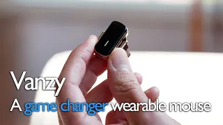 VANZY. This wearable mouse is a game changer. [Kickstarter, crowdfunding, Indiegogo]