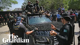 Moment former Pakistan PM Imran Khan is arrested