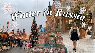 WINTER IN RUSSIA ❄️🎄Moscow & St Petersburg VLOG