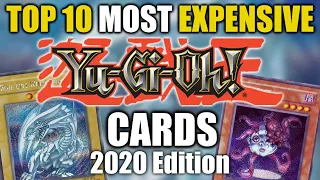 Top 10 Most EXPENSIVE YUGIOH CARDS of 2020