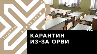 В хабаровской школе № 10 сразу шесть классов закрыли на карантин