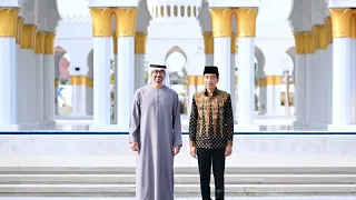 Presiden Jokowi dan Presiden MBZ Resmikan Masjid Raya Sheikh Zayed di Surakarta, 14 November 2022