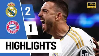 Real Madrid vs Bayern Munich 2-1 Extended Highlights & All Goals 2024 Davies & Joselu 2 Goals🔥