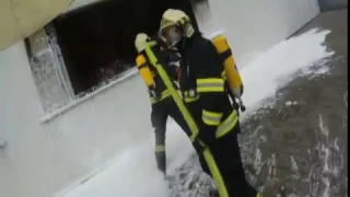 Požár haly papíren v Židlochovicích, 18.12.2016