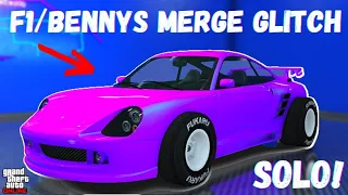 *NEW* SOLO GTA 5 ONLINE CAR MERGE GLITCH 1.67! F1/BENNYS MERGE (ALL CONSOLES)