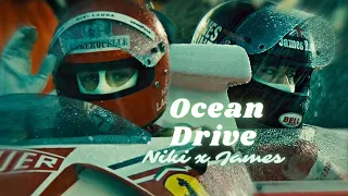 ` Niki Lauda x James Hunt — Ocean Drive [ Launt ] #Rush