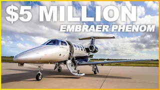 Inside This AMAZING $5 Million Embraer Phenom 100EV!