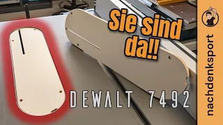 Zero Clearance DeWalt 7492. Endlich wieder ALU Späne | Gedankensplitter #32