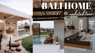 OUR DREAM BALI VILLA revamped tour! You can now rent!!