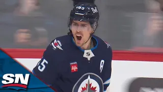 Jets' Mark Scheifele Beats Juuse Saros Off The Bounce For 40th Goal Of Season