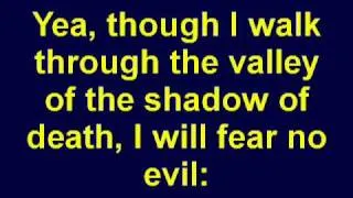 Psalm 23 - The Lord Is My Shepherd - Holy Bible - Christian Scripture Video - KJV