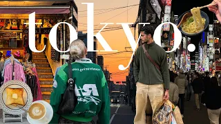 TOKYO VLOG 🇯🇵 | Exploring Shibuya, Thrifting in Shimokitazawa & Eating Our Way Through The City..