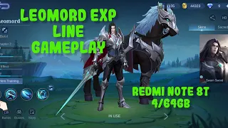 REDMI NOTE 8T 4/64GB MOBILE LEGENDS LEOMORD EXP LINE GAMEPLAY