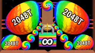 Satisfying Mobile Game / Blob Merge 3d - 2048 blob ball Level Up TikTok Gameplay Android, iOS part 4