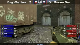 Frag eXecutors vs MoscowFive @de_train