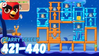 Angry Birds Journey: Levels 421-440 (Starry Desert) Gameplay - Part 22