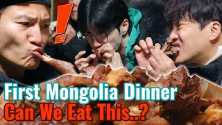 How does the Mongolian Goat Meat Food "Boodog" Taste?!🍖