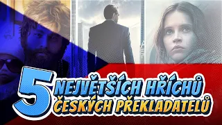 TOP 5 největších hříchů českých překladatelů