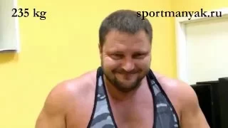 Alexey Tyukalov, Apollone Axle 235 kg