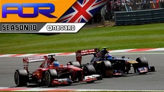 F1 2013 - AOR F1 League S10 (Silverstone highlights)